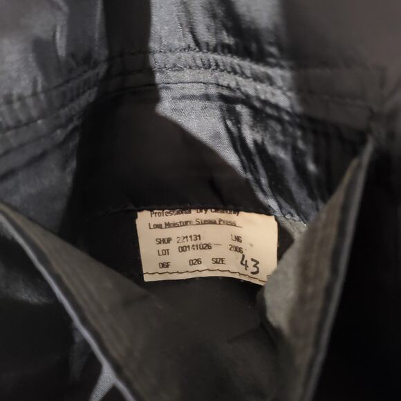 Brooks Brothers Brooksease Vtg 100% Wool Blue 2 Button Suit Jacket Mens Size 43 - Picture 13 of 14